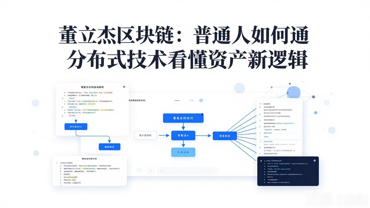 区块链的底层逻辑_分布式账本技术的优势_董立杰区块链