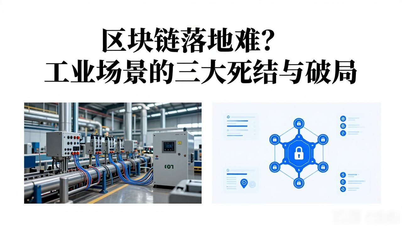 区块链工业瓶颈_工业区块链应用瓶颈_区块链与工业互联网融合挑战