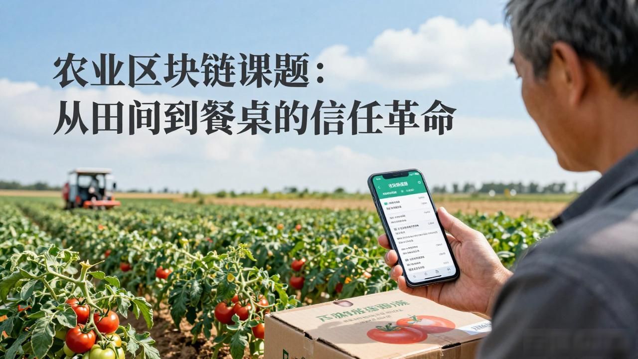 农业区块链应用_农产品溯源验证_农业区块链课题