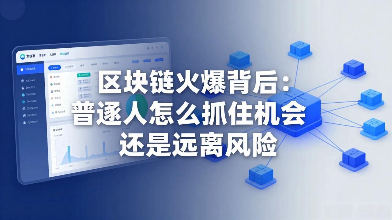 区块链核心技术特性及应用场景_区块链大热_普通人如何辨别区块链骗局