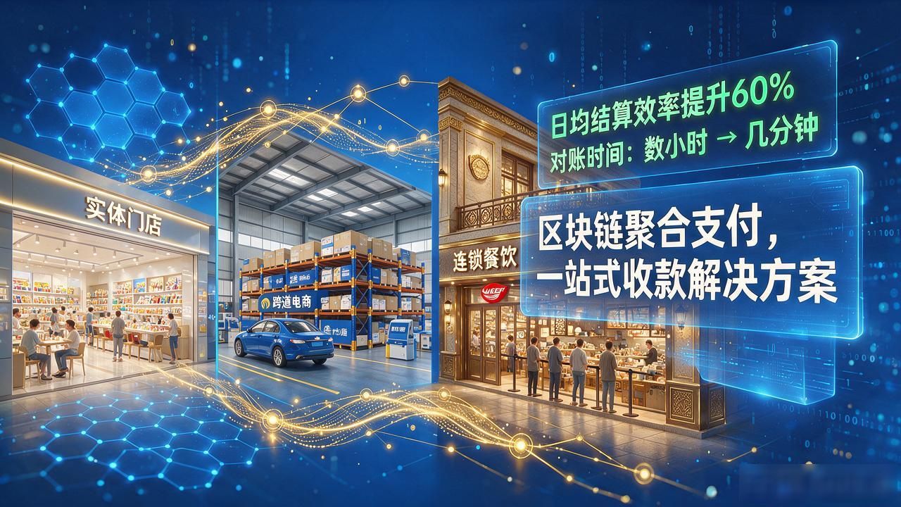 中小商户收款痛点_区块链聚合支付解决方案_区块链技术 聚合支付