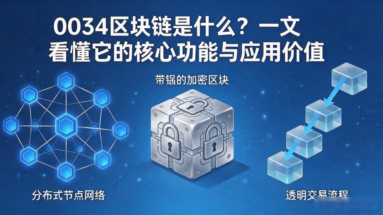 0034区块链_区块链核心价值与适配应用场景_区块链在供应链物流的落地应用