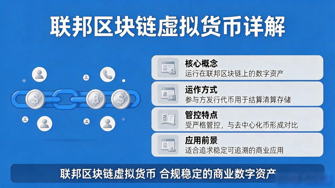 联邦区块链虚拟货币_适合金融监管的联邦区块链虚拟货币_联邦区块链虚拟货币企业级应用解决方案