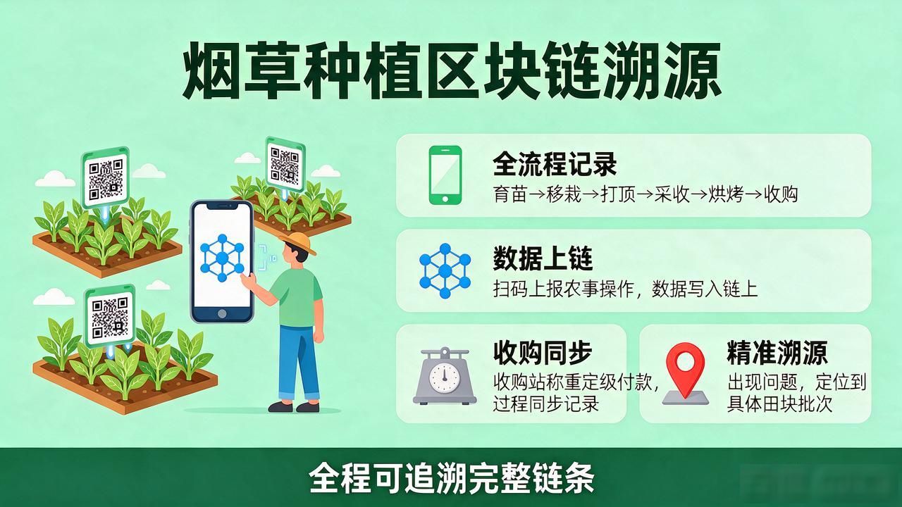 烟草种植区块链_烟草行业监管_农业溯源区块链