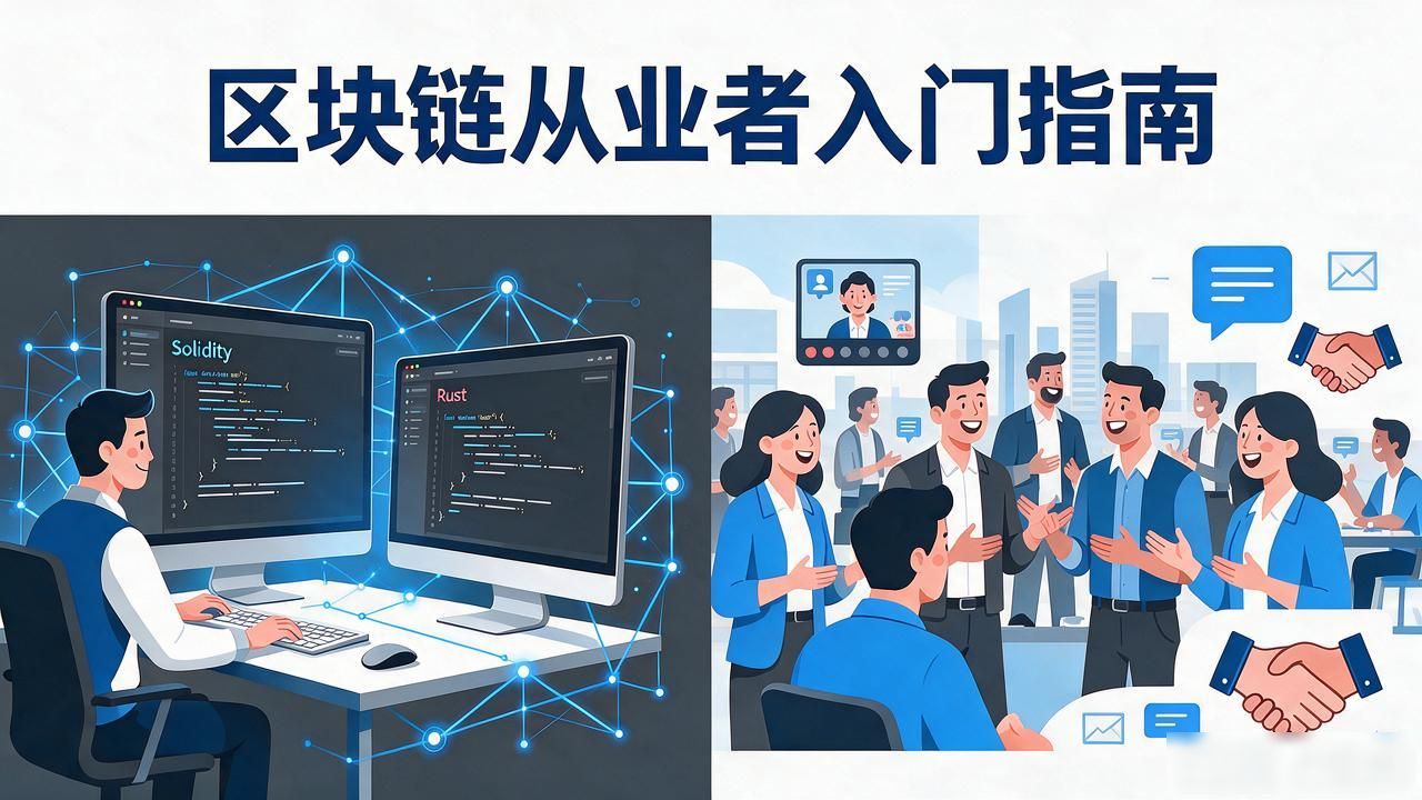 区块链行业岗位分布_Solidity编程语言入门_区块链技术从业
