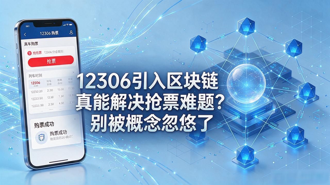 12306区块链_12306区块链技术升级_铁路购票系统区块链应用可行性