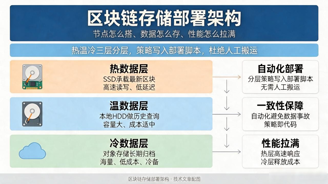 区块链节点部署_区块链存储部署架构_数据分层存储策略