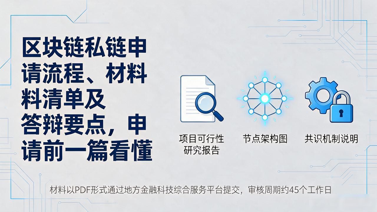 区块链私链申请_联盟链私有链合规报备要求_区块链私链申请流程