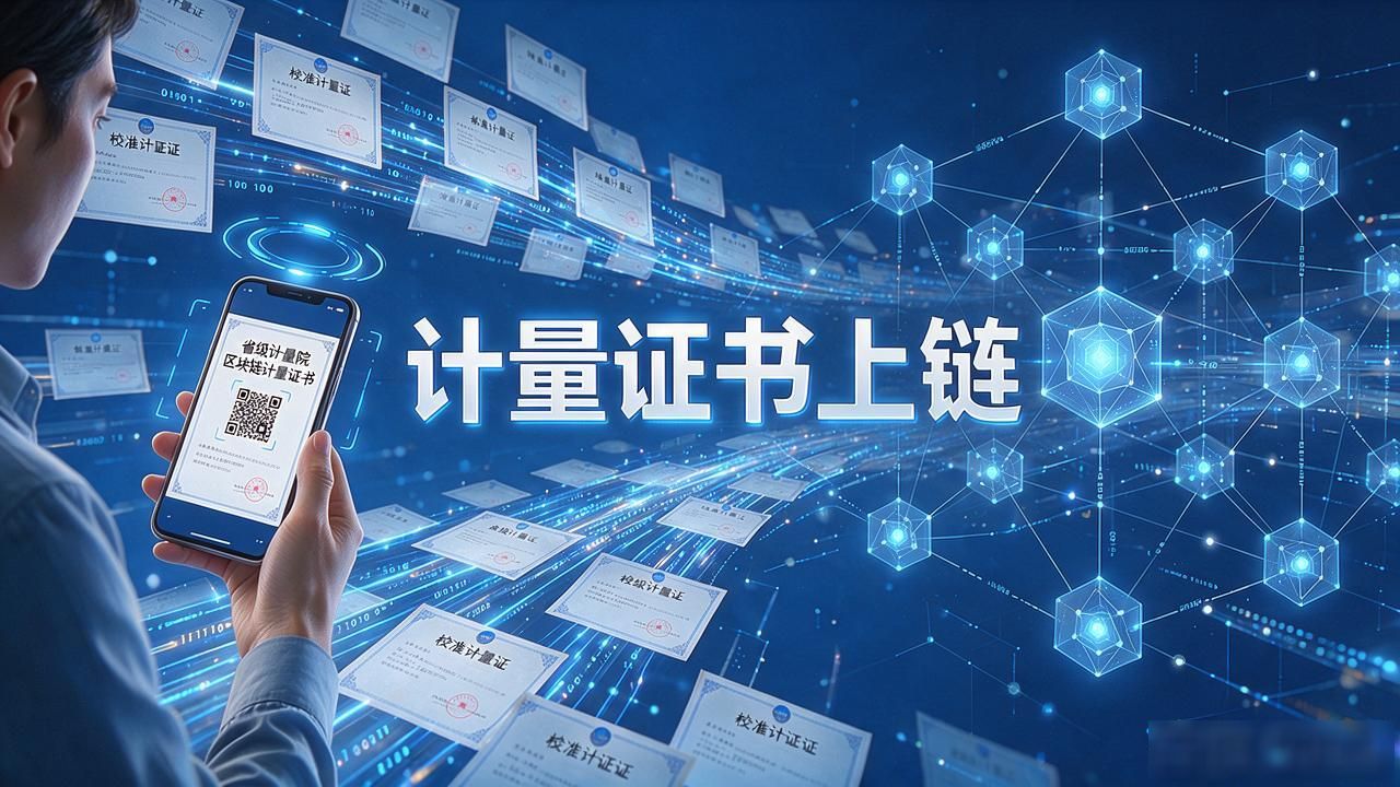 计量 证书 区块链_计量证书上链_区块链验真效率提升