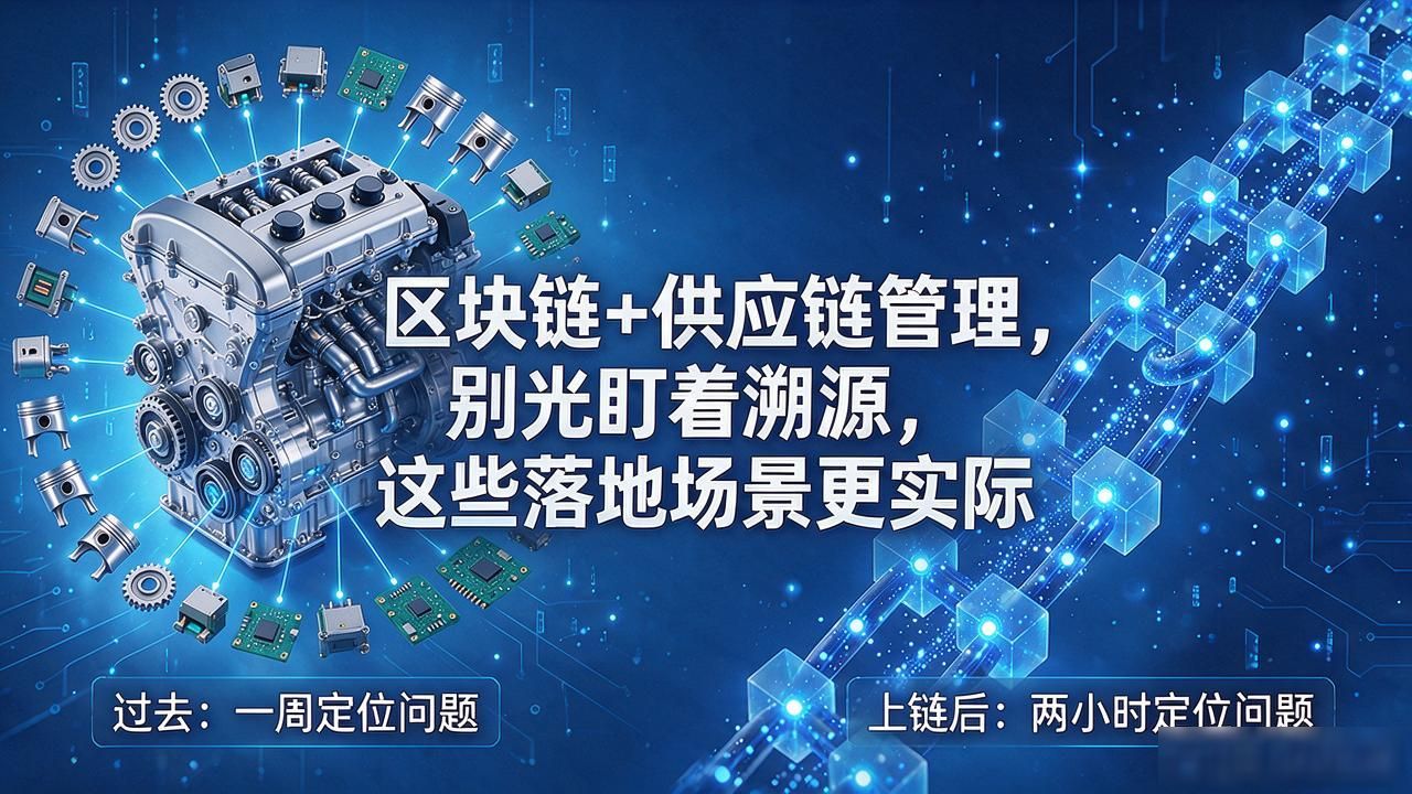 区块链供应链管理_多方协同效率提升_区块链+供应链管理