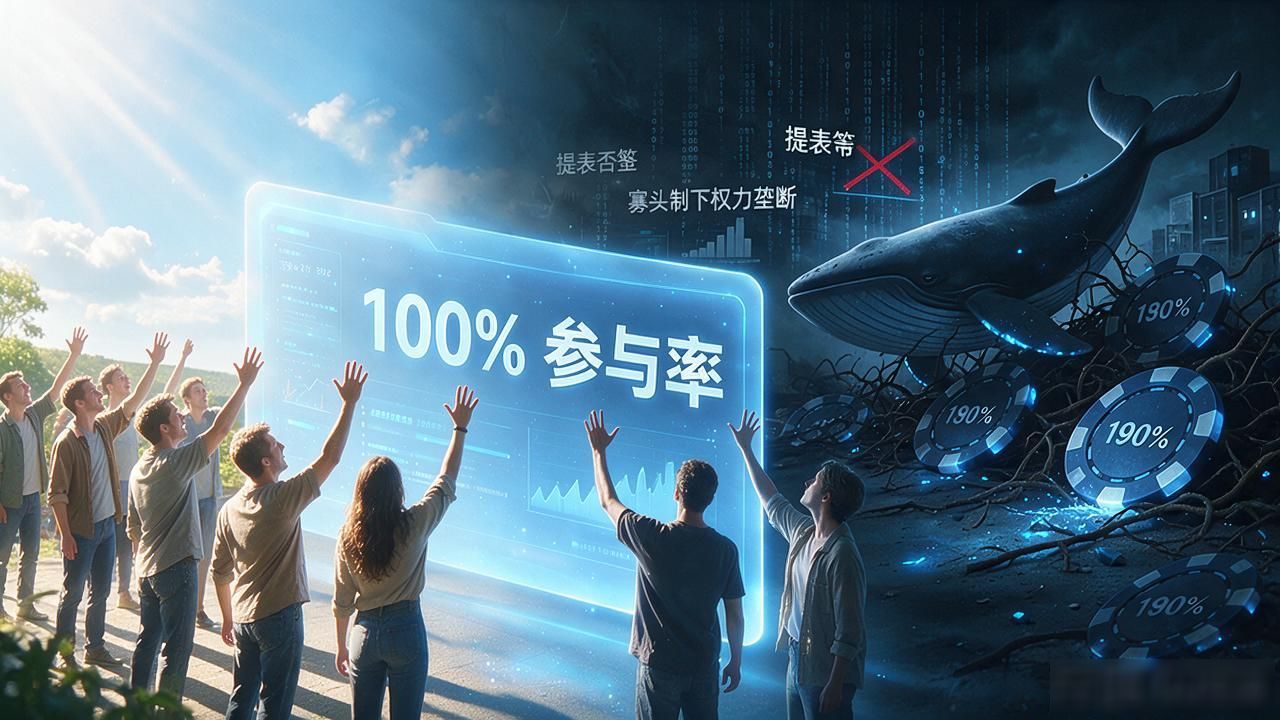 投票参与率低_DAO治理合约_A DAO区块链
